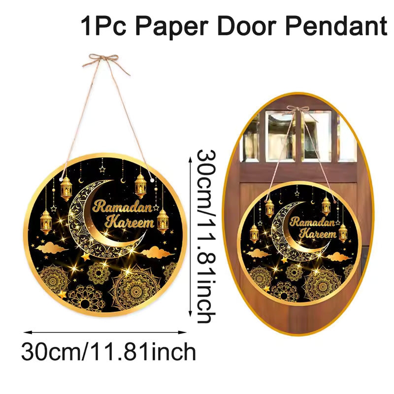 Ramadan and Eid Door Banner