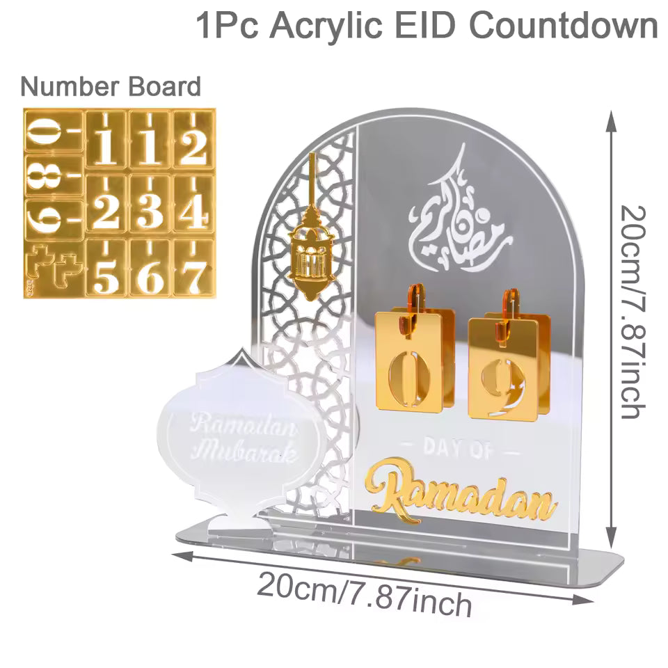 Ramadan Countdown Calendar (Kids/Family)