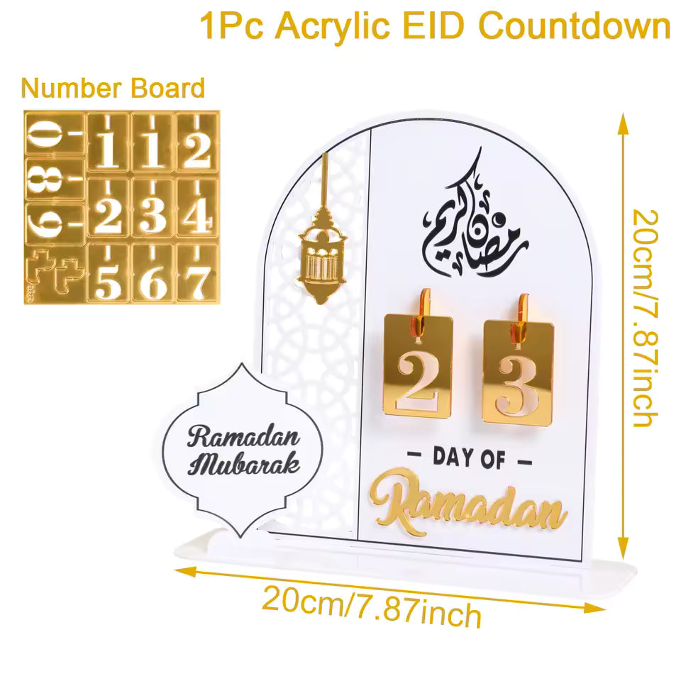 Ramadan Countdown Calendar (Kids/Family)