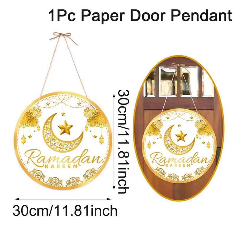 Ramadan and Eid Door Banner