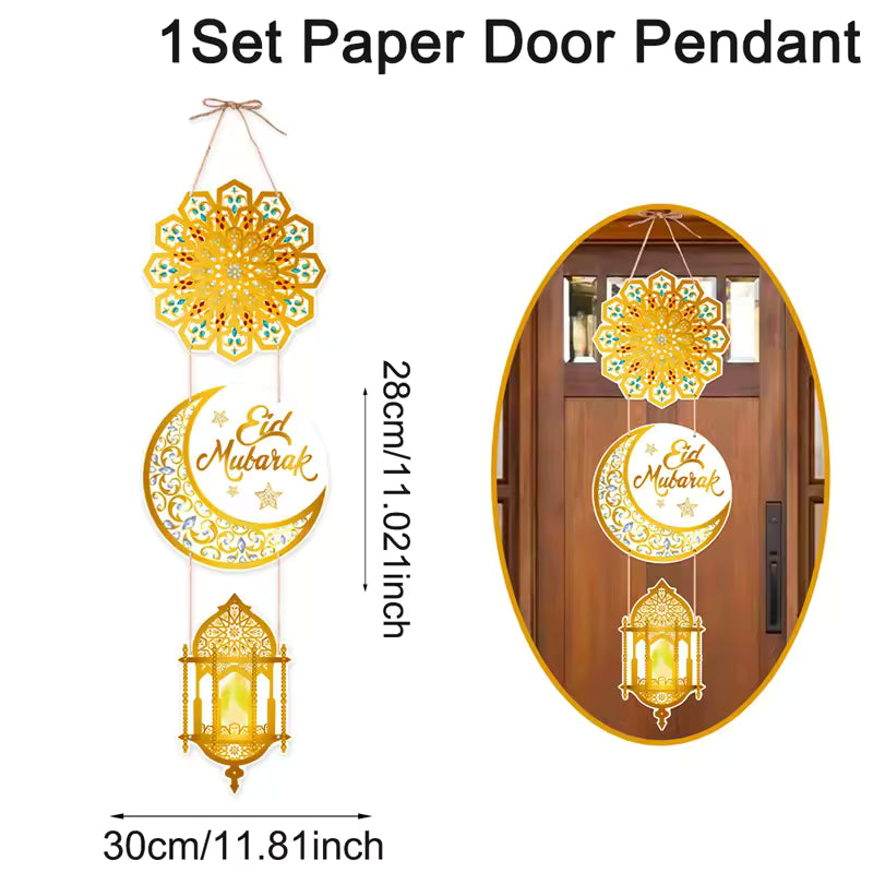 Ramadan and Eid Door Banner